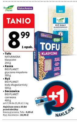 Tofu klasyczne NaturAvena promocja w Intermarche
