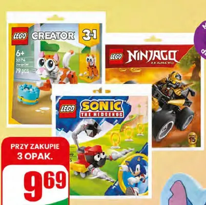 Zabawka Lego Sonic saszetka promocja w Dino