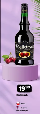Wino deserowe Edelkirsch promocja w Netto