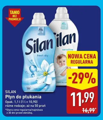 Płyn do płukania fresh sky Silan promocja w Aldi