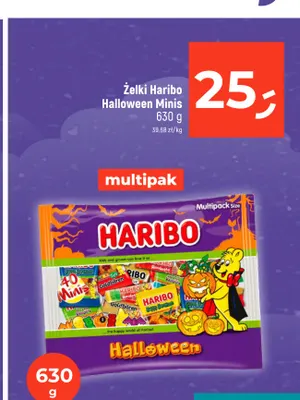 Żelki Haribo Halloween Minis promocja w Dealz