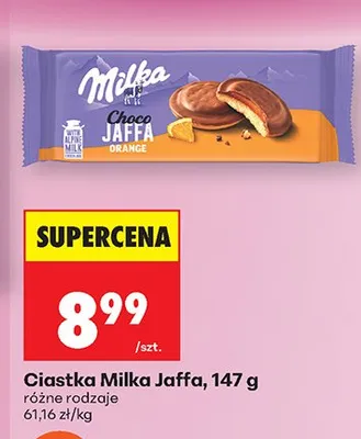 Ciastka Milka Jaffa Orange promocja w Biedronka