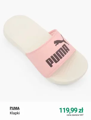 Klapki Puma promocja w Deichmann