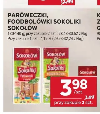 Foodbolówki Sokoliki Sokołów promocja w Stokrotka