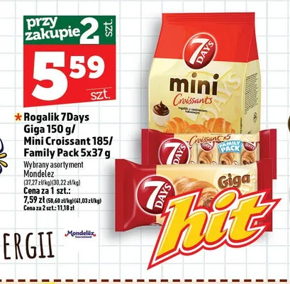 Rogalik 7Days Giga promocja w TOPAZ
