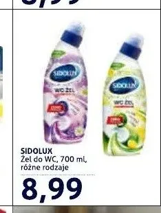 Żel do WC Sidolux promocja w Blue Stop