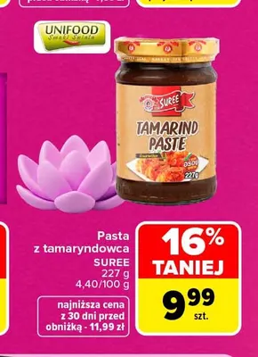 Pasta z tamaryndowca Suree promocja w Carrefour Market