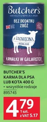 Karma dla kota Butcher's 400 g promocja w Selgros