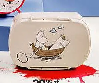 Lunchbox Moomin beżowy promocja w Empik