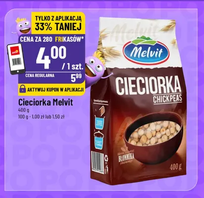 Cieciorka Melvit promocja w POLOmarket