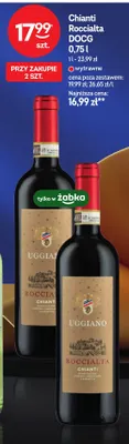 Wino czerwone Chianti Roccialta DOCG promocja w Żabka