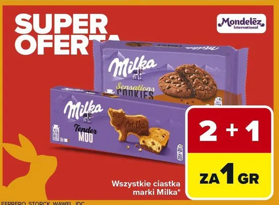 Ciastka Sensations cookies promocja w Carrefour