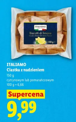 Ciastka z nadzieniem cytrynowym lub pomarańczowym promocja w Lidl