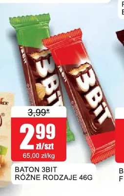 Baton 3Bit promocja w Bingo
