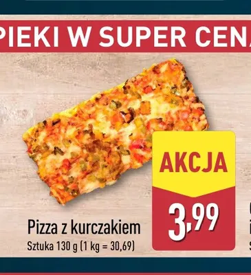 Pizza z kurczakiem promocja w Aldi