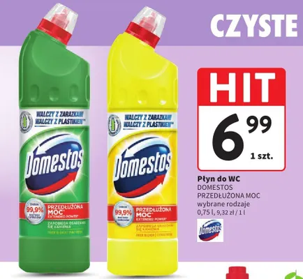 Płyn do WC przedłużona moc promocja w Intermarche