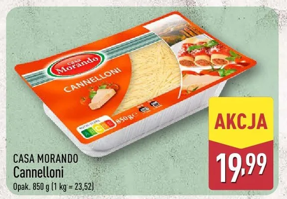 Cannelloni promocja w Aldi