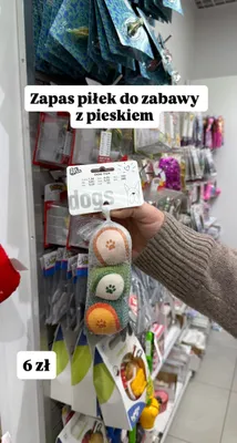 Piłki do zabawy dla psa promocja w Pepco