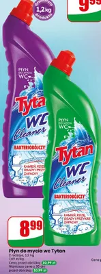 Płyn do mycia WC Tytan WC Cleaner bakteriobójczy promocja w Dino