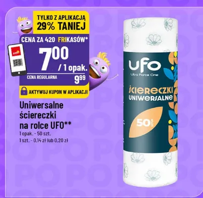 Uniwersalne ściereczki na rolce promocja w POLOmarket