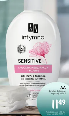 Emulsja do higieny intymnej promocja w Rossmann