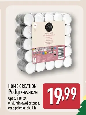 Podgrzewacze Home Creation promocja w Aldi