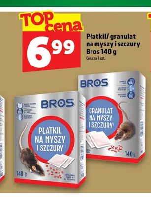 Płatki na myszy i szczury Bros promocja w TOPAZ
