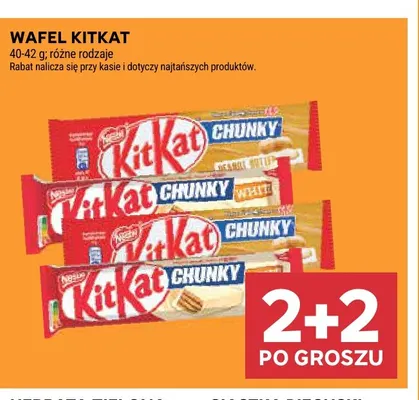 Wafel KitKat promocja w Stokrotka