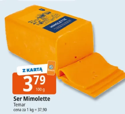 Ser mimolette Frico promocja w Leclerc