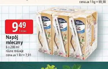 Napój mleczny Délisse 6-pak 200 ml promocja w Leclerc