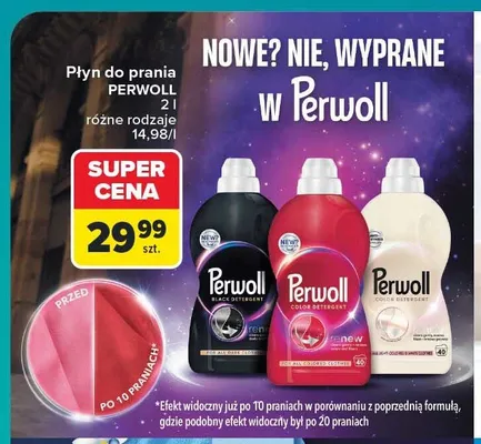 Płyn do prania Perwoll Renew Color promocja w Carrefour Market