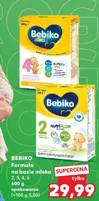 Formuła na bazie mleka 2, 3, 4, 5 promocja w Kaufland