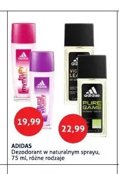 Dezodorant w naturalnym sprayu Adidas promocja w Blue Stop