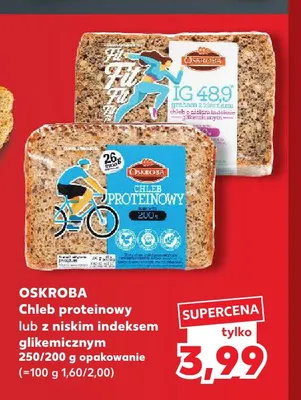 Chleb proteinowy Oskroba promocja w Kaufland