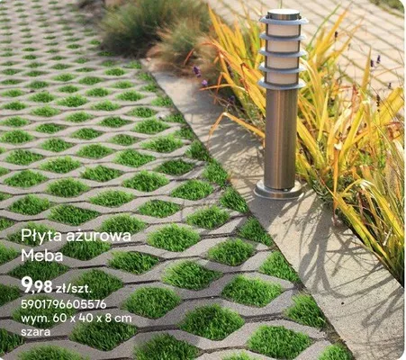 Płyta azurowa Meba szara promocja w Castorama