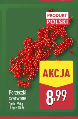 Porzeczki czerwone polskie promocja w Aldi