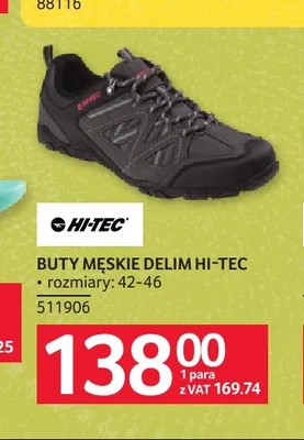 Buty męskie Delim Hi-Tec promocja w Selgros
