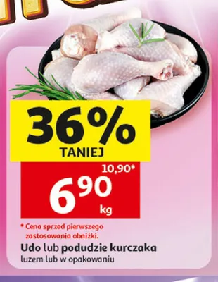 Udo kurczaka luzem lub w opakowaniu promocja w Auchan