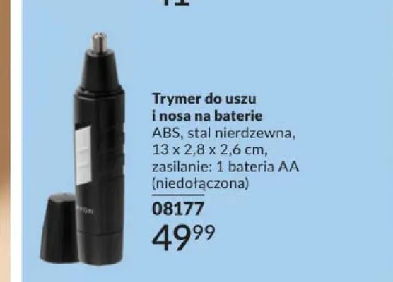 Trymer do uszu i nosa na baterie Avon promocja w AVON