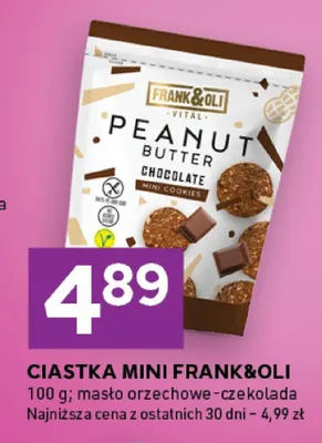 Ciastka mini masło orzechowe-czekolada promocja w Stokrotka