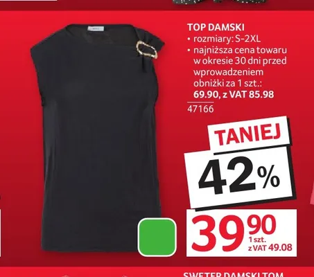 Top damski promocja w Selgros