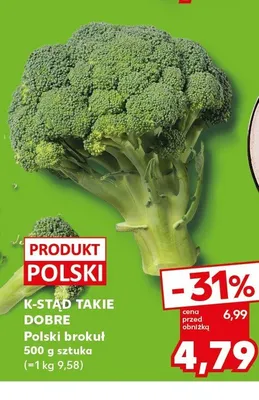 Brokuł K-Stąd Takie Dobre polski promocja w Kaufland