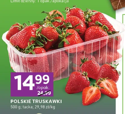Truskawki polskie promocja w Stokrotka