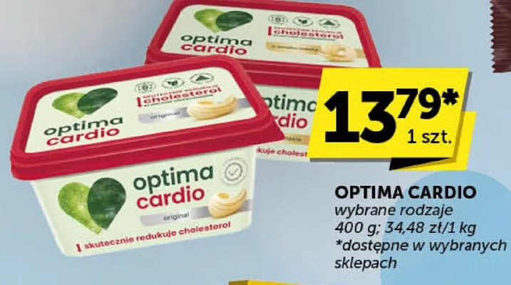 Margaryna Optima Cardio promocja w ABC