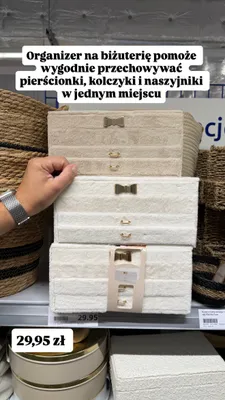 Organizer na biżuterię promocja w Action