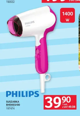Suszarka do włosów Philips BHD003/00 promocja w Selgros