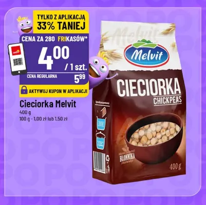 Cieciorka Melvit promocja w POLOmarket