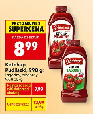 Ketchup pikantny promocja w Biedronka