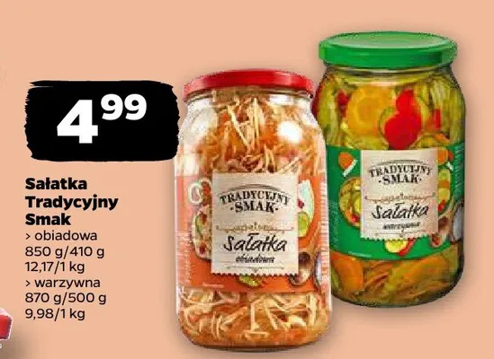 Sałatka warzywna promocja w Netto