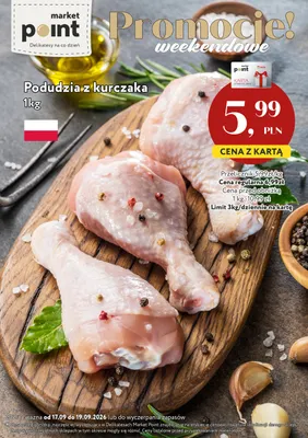 Podudzia z kurczaka promocja w Market Point